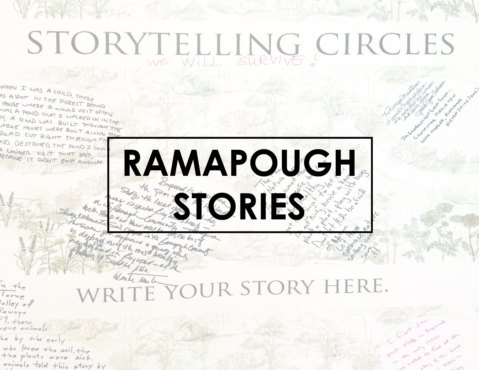 Ramapough Stories